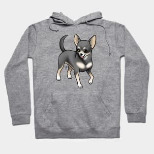 Dog - Chihuahua - Short Haired - Black and Tan Hoodie